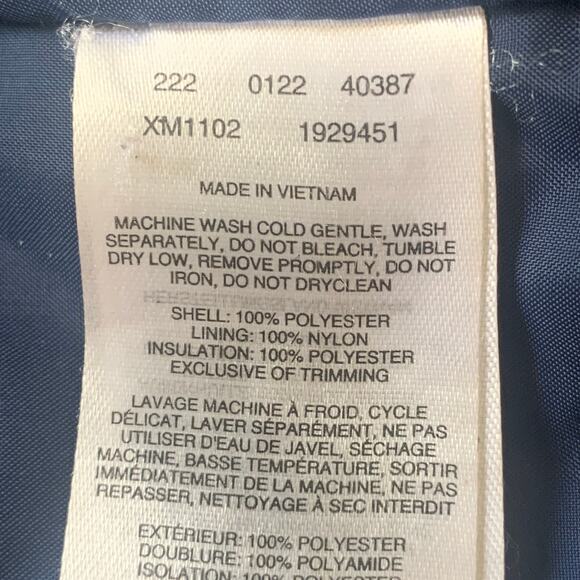 Columbia Men's Navy Blue Puffer Jacket Size Medium - Picture 5 of 7